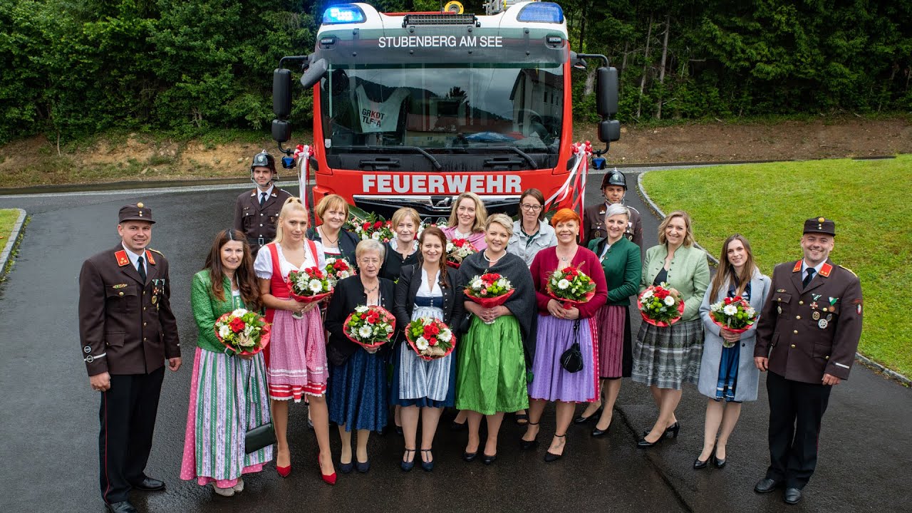 Fahrzeug-Segnung FF-Stubenberg am  See