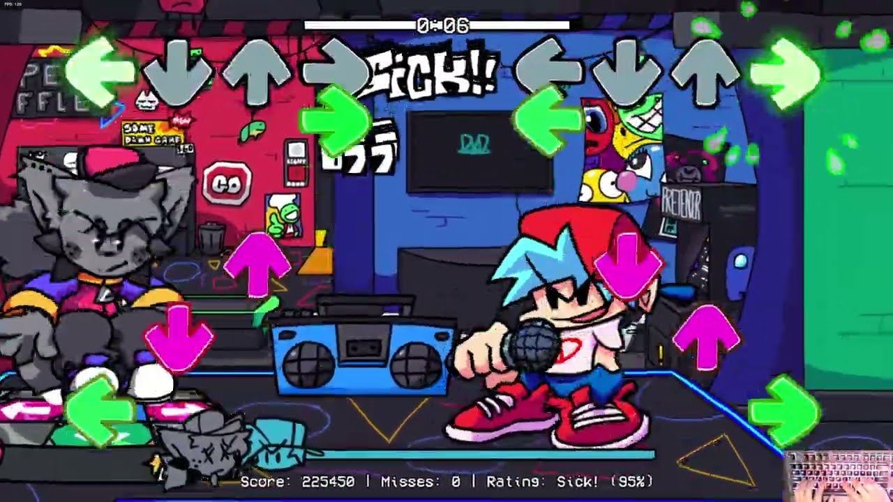 FNF Vs. Kapi Arcade Showdown V2 - Scratch Post (FC) (4k)