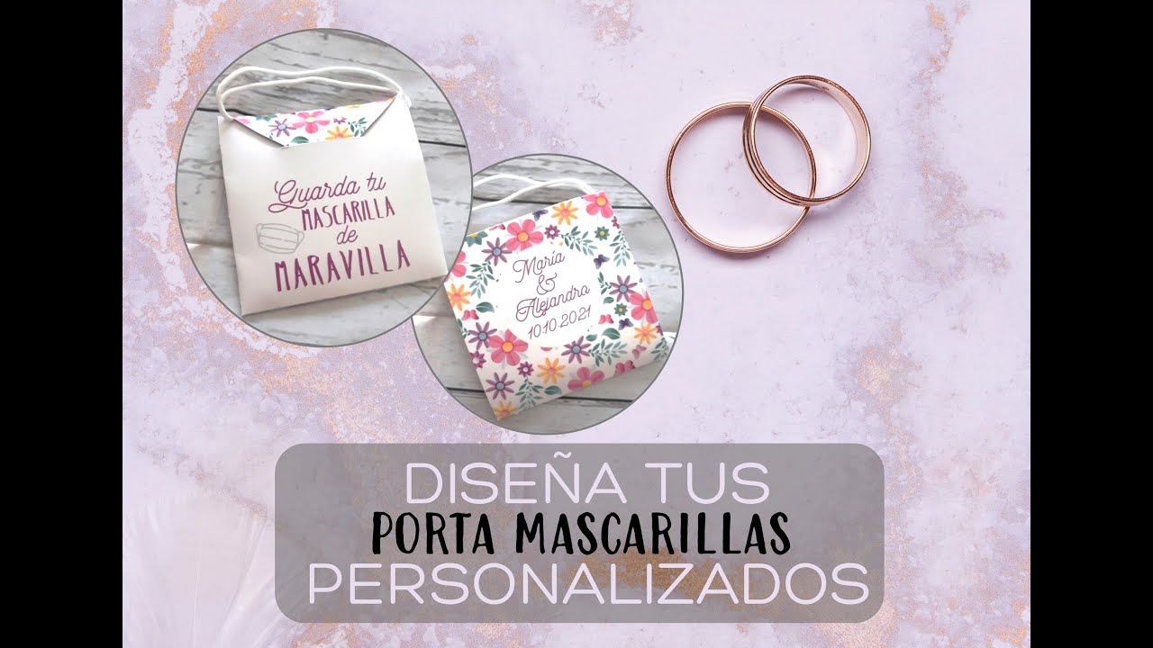 Diseña tu PORTA MASCARILLAS personalizado