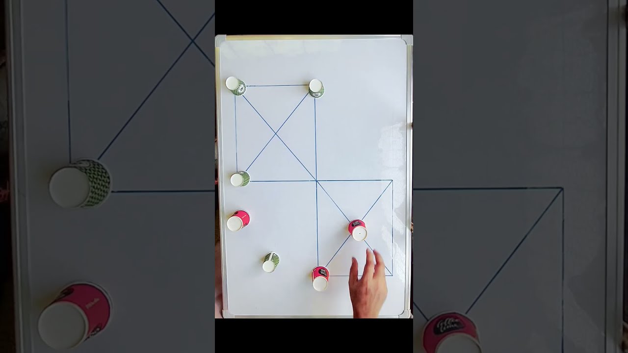 Green 🟢 Vs Red 🔴,  Bead 4.1 - Two Players Board Game, #HanuVidhi #Screenfreeactivity #boardgames