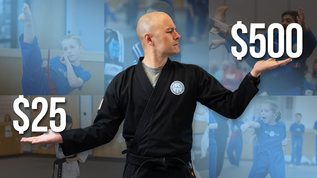 How much do martial arts lessons cost?