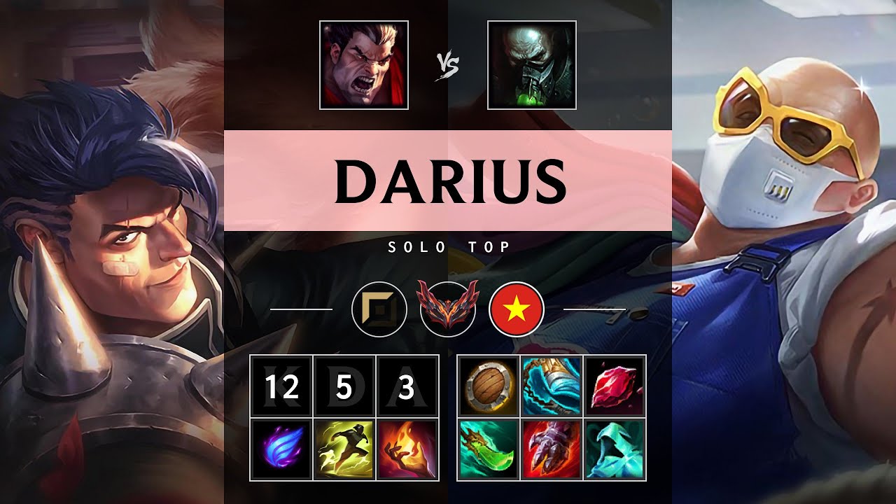 Darius Top vs Urgot - VN Grandmaster Patch 25.19