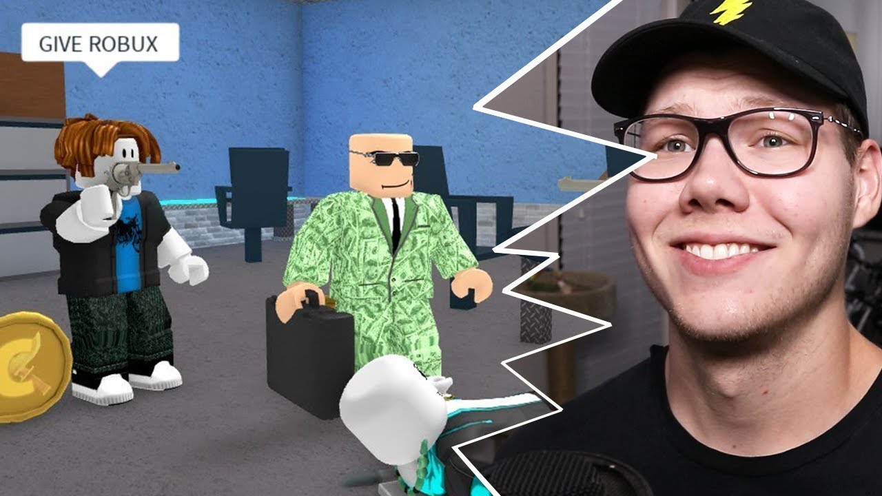 Реакция на забавные моменты Murder Mystery 2 в Roblox #4
