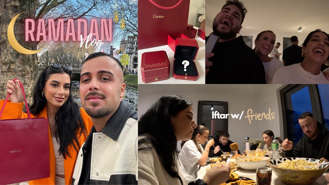 RAMADAN VLOG #4 EHERINGE KAUFEN & IFTAR W/ THE GANG | Sara & Dolunay