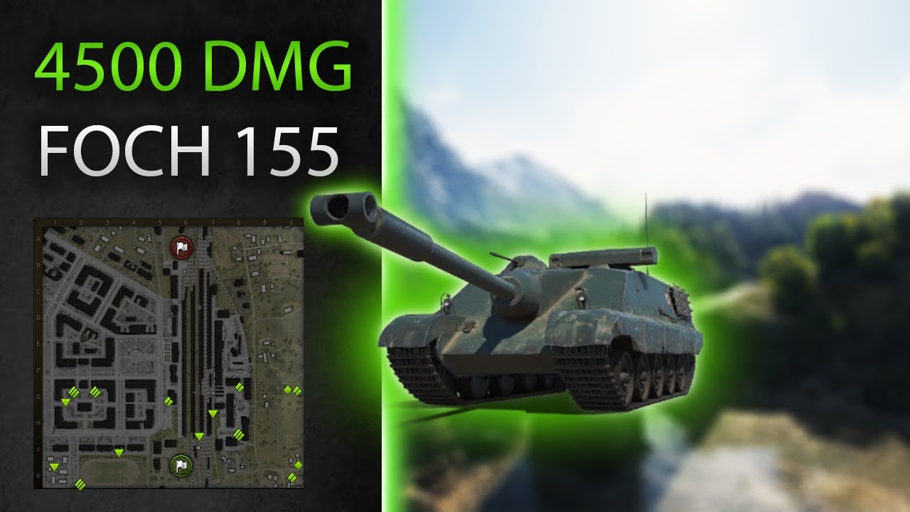 JAK ROBIĆ 4500 DMG NA FOCH 155