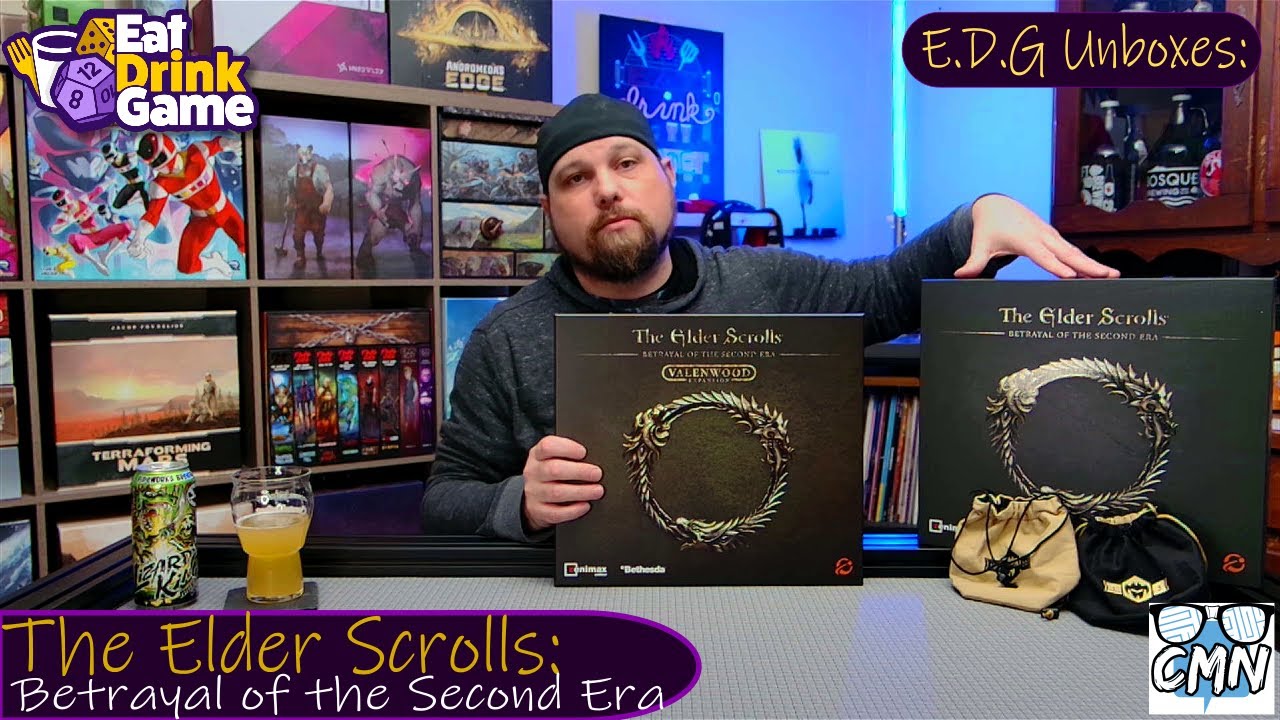 E.D.G Unboxes: The Elder Scrolls - Betrayal of the Second Era w/ Valenwood