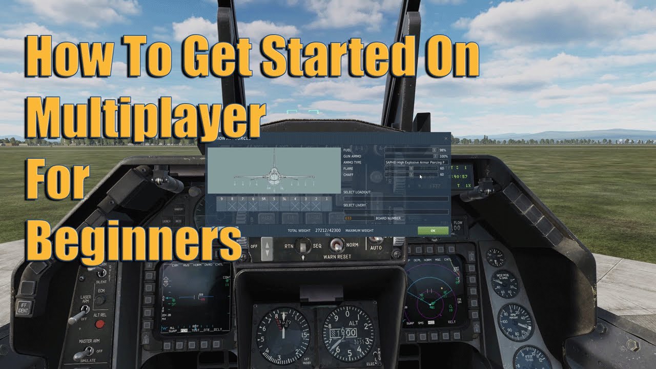 Первый раз в DCS Multiplayer: руководство для начинающих
