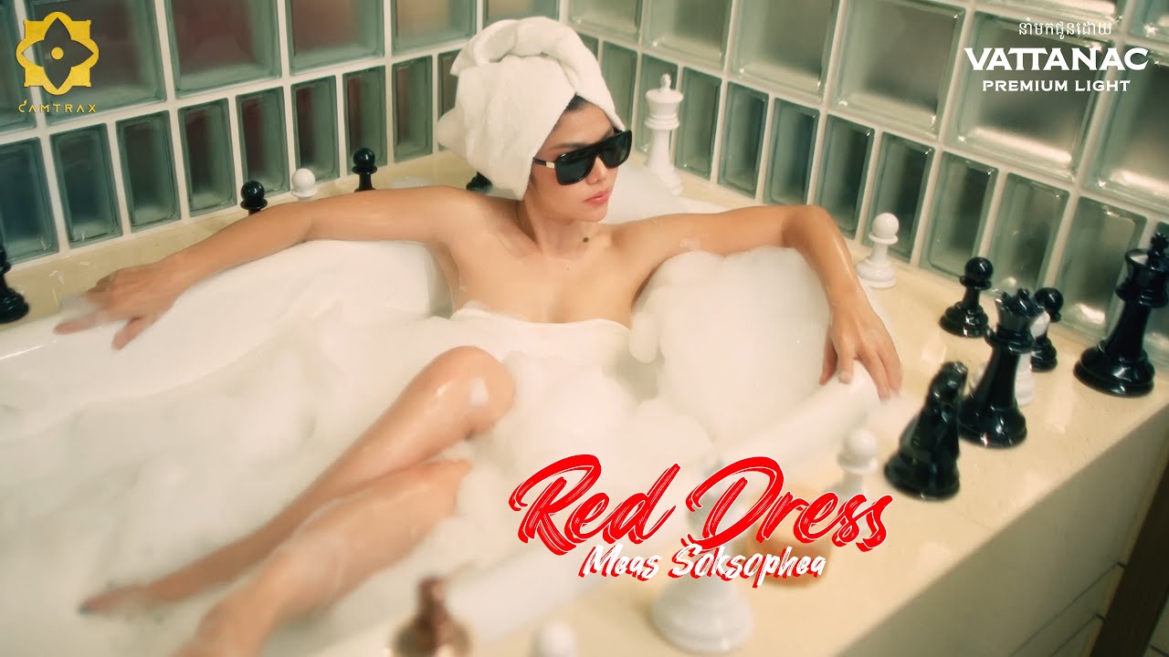 RED DRESS | Meas Soksophea | Music Video | Dance Music