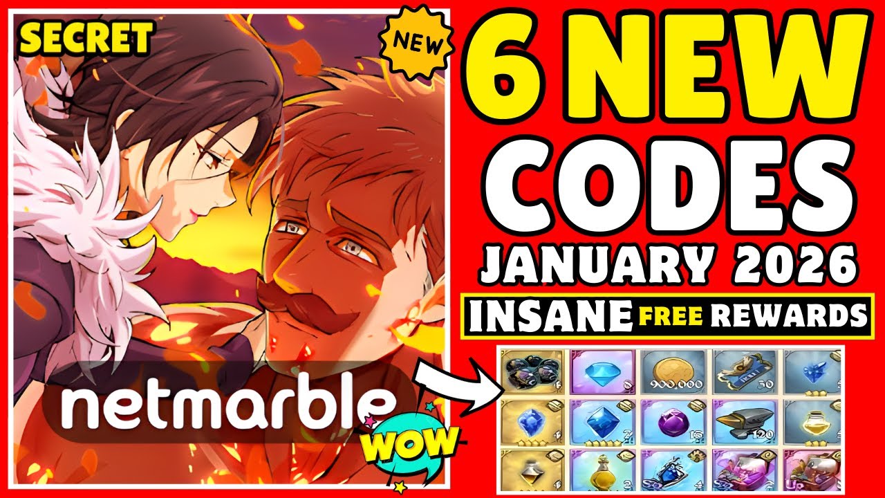 🎁26 January Update🎁7DS Grand Cross Codes | Seven Deadly Sins:Grand Cross Coupon Code 2026 | 7DS Code