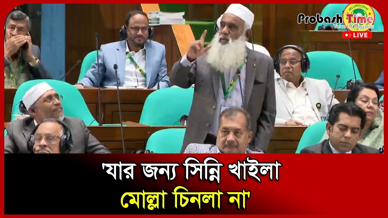 'যার জন্য সিন্নি খাইলা মোল্লা চিনলা না'। BNP। Parliament। Probash Time