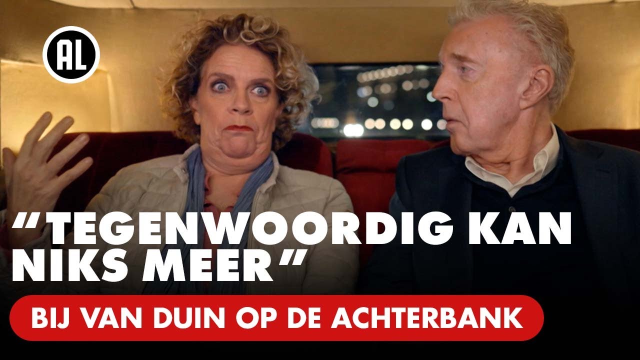 Brigitte Kaandorp vaart op eigen moreel kompas | BIJ VAN DUIN OP DE ACHTERBANK