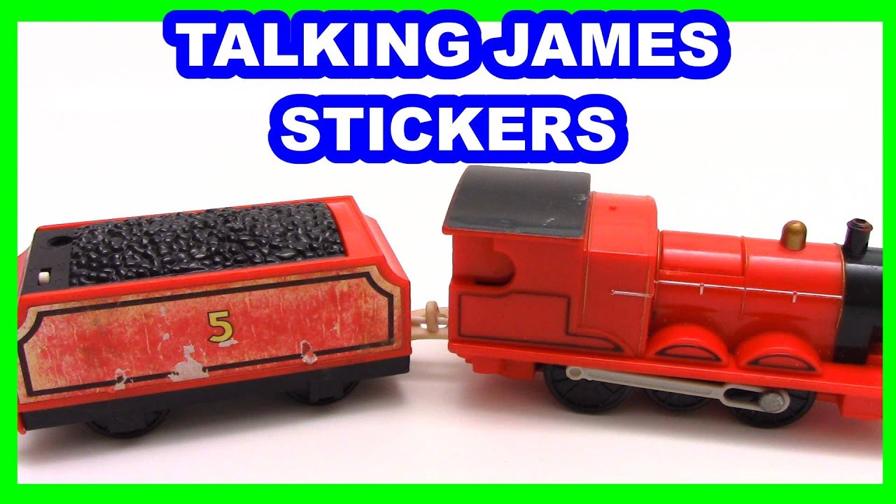 Talking James new stickers Trackmaster Thomas & friends Thomas y sus amigos Томас и друзья