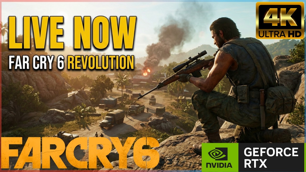 3AM Stealth Run 🌍 | Far Cry 6 Live Gameplay