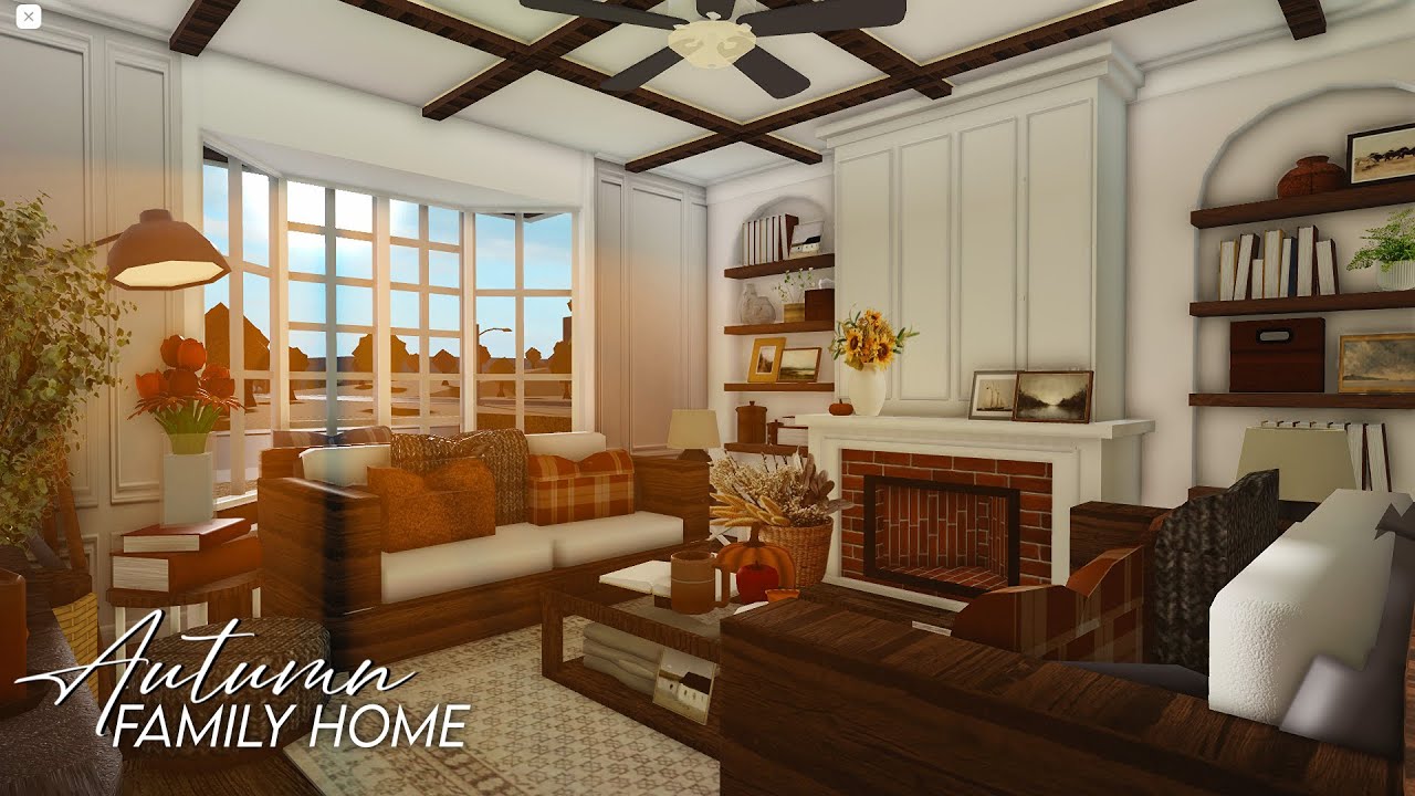 ➶ ˚ || Bloxburg || Autumn Family Home || ˚✧