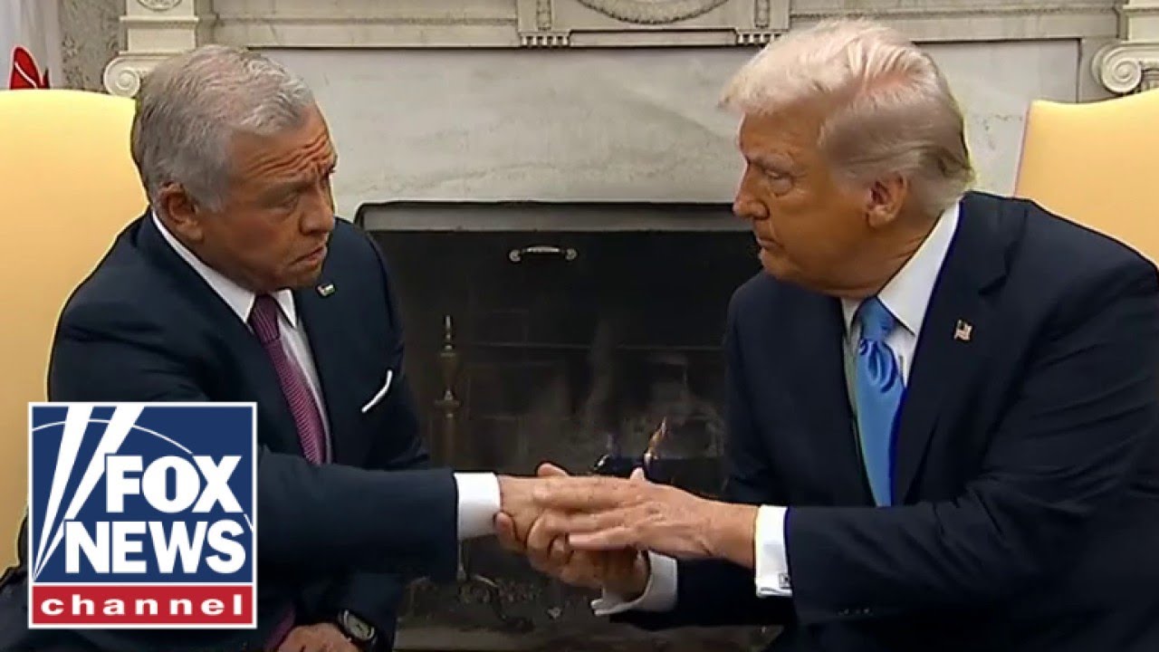 BREAKING: King of Jordan tells Trump he will take in thousands of kids from Gaza