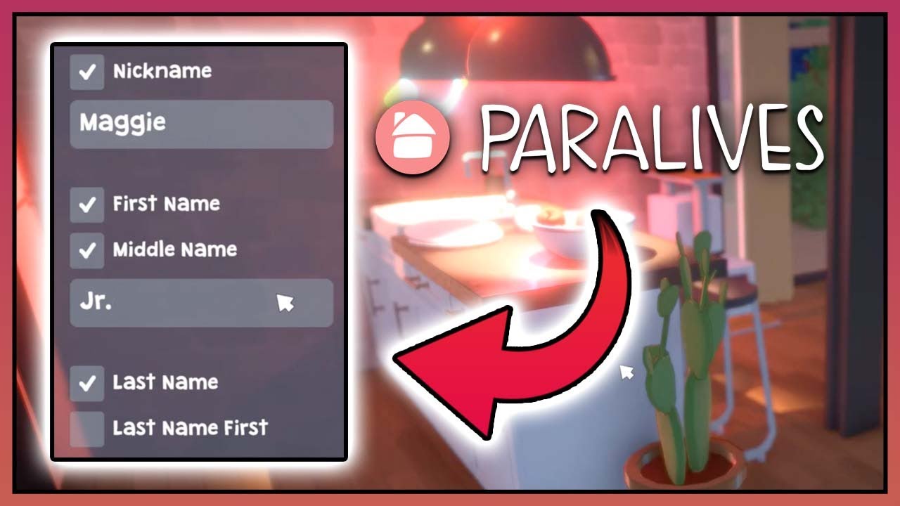 PARALIVES: Name Customization & Box Forts!