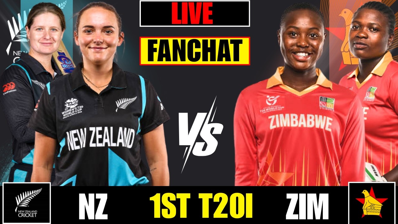 New Zealand Women Vs Zimbabwe Women|1st T20 |NZWW Vs ZIMW 2026| Live Score | Live analysis |FAN CHAT