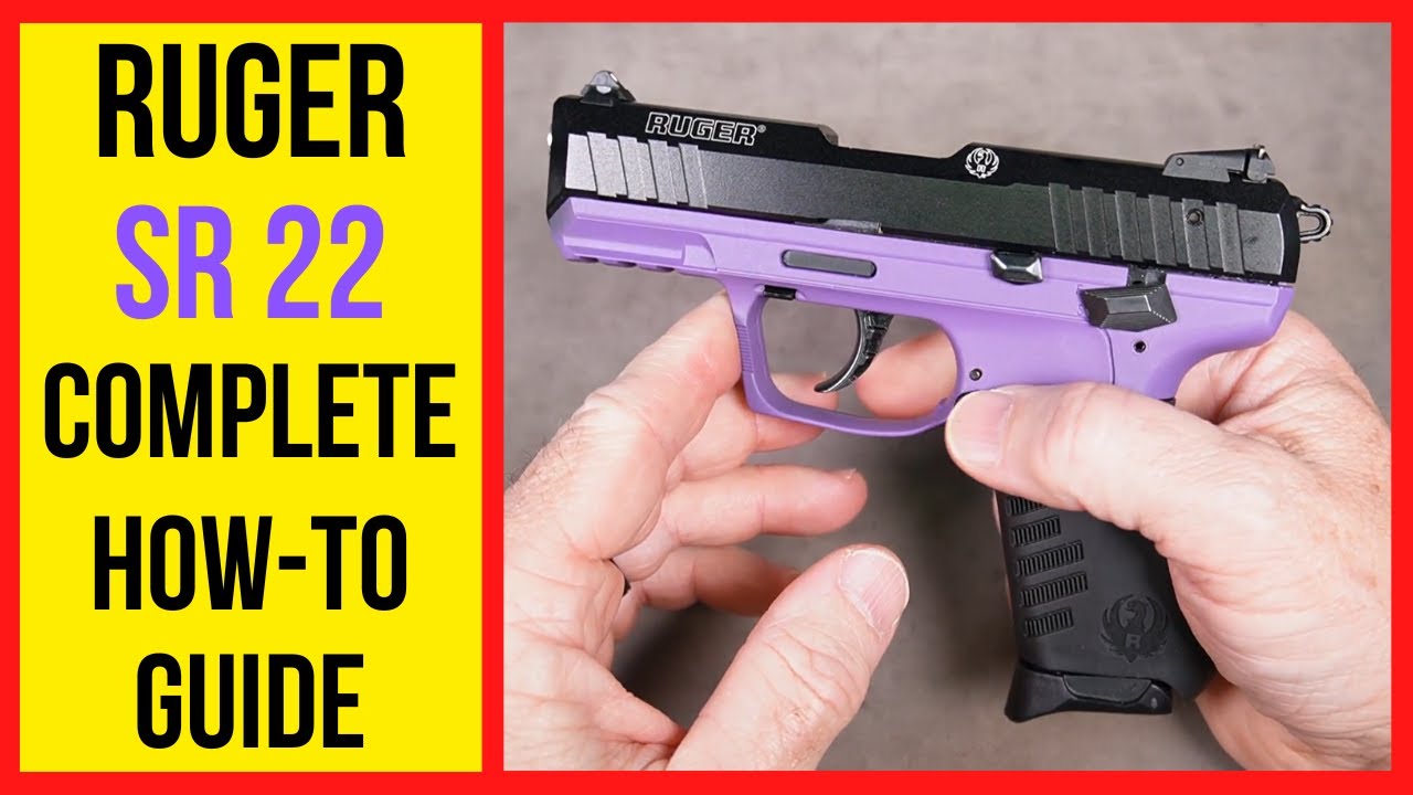 Cleaning the Ruger SR22 Pistol - A How-To Guide