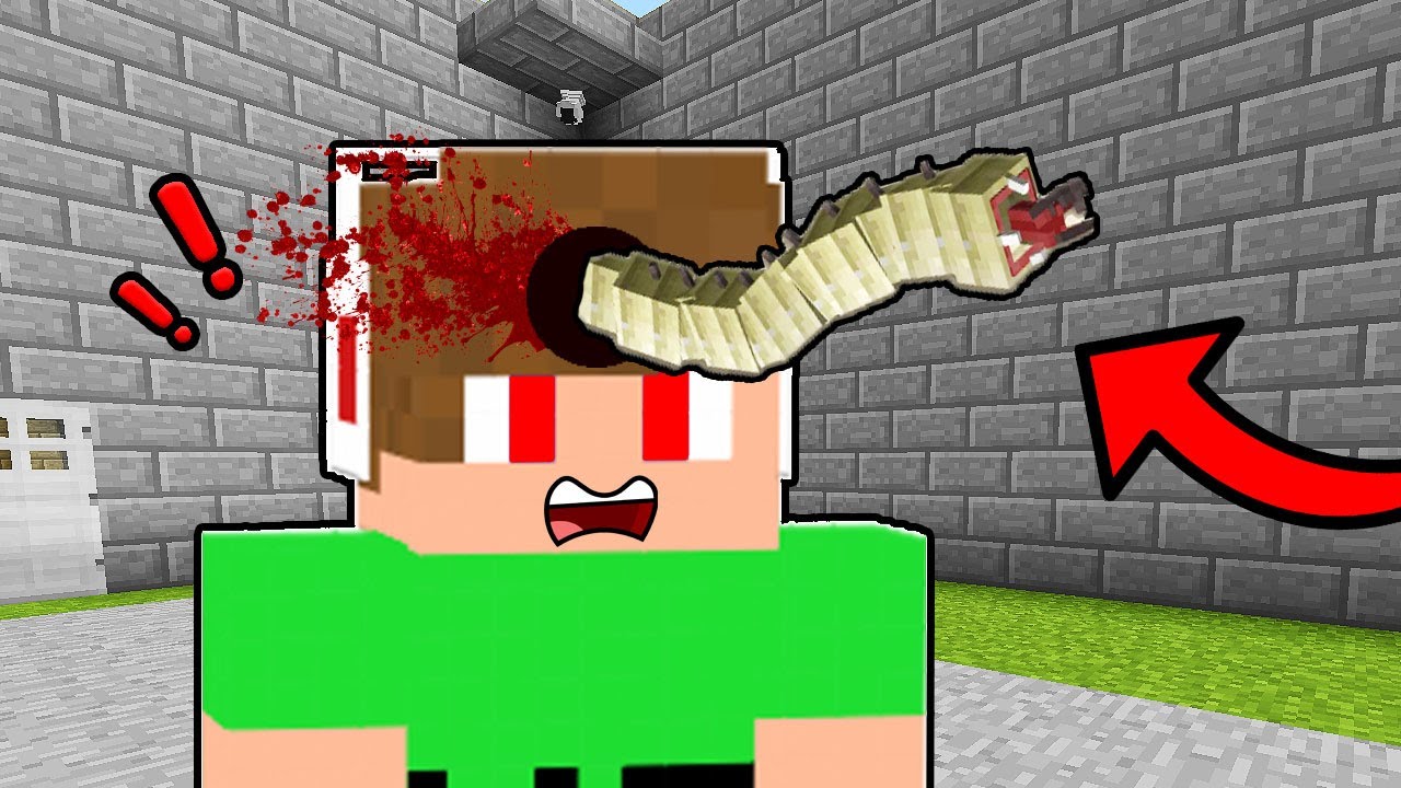 BELEMÁSZOTT A FEJEMBE EGY FÉREG A MINECRAFT-BAN! 5#