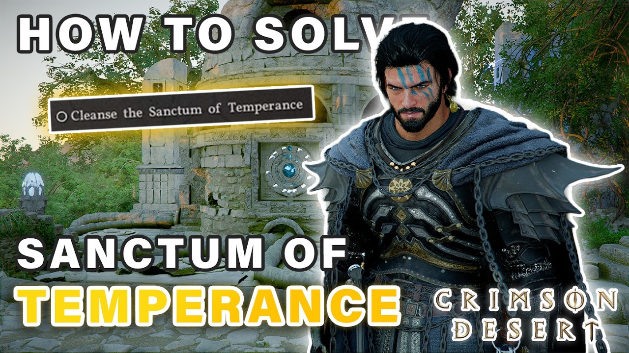 How to Cleanse the Sanctum of Temperance Puzzle ► Crimson Desert