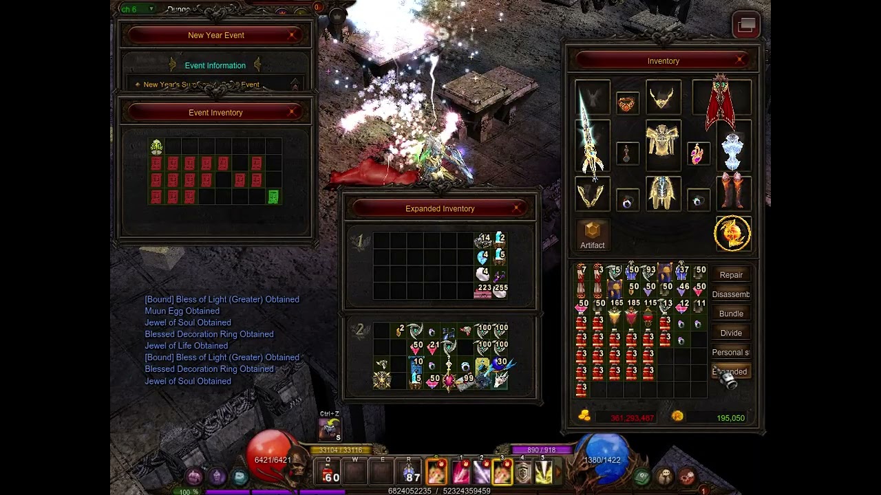 MU online-New year event 20+ summon scroll
