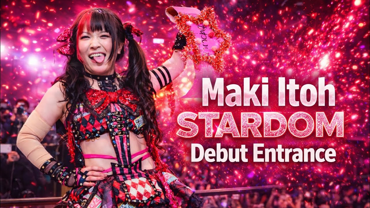 Maki Itoh STARDOM Debut Entrance 