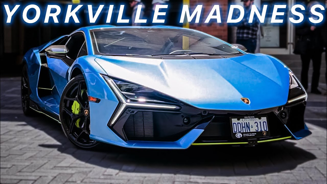 Yorkville's INSANE Supercar Invasion