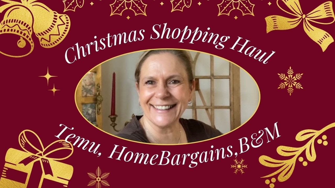 🎄💝TEMU CHRISTMAS SHOPPING HAUL. HOMEBARGAINS. B&M. THRIFT SHOP. HOME DECOR. LIGHTS. TABLE WARE💝🎄