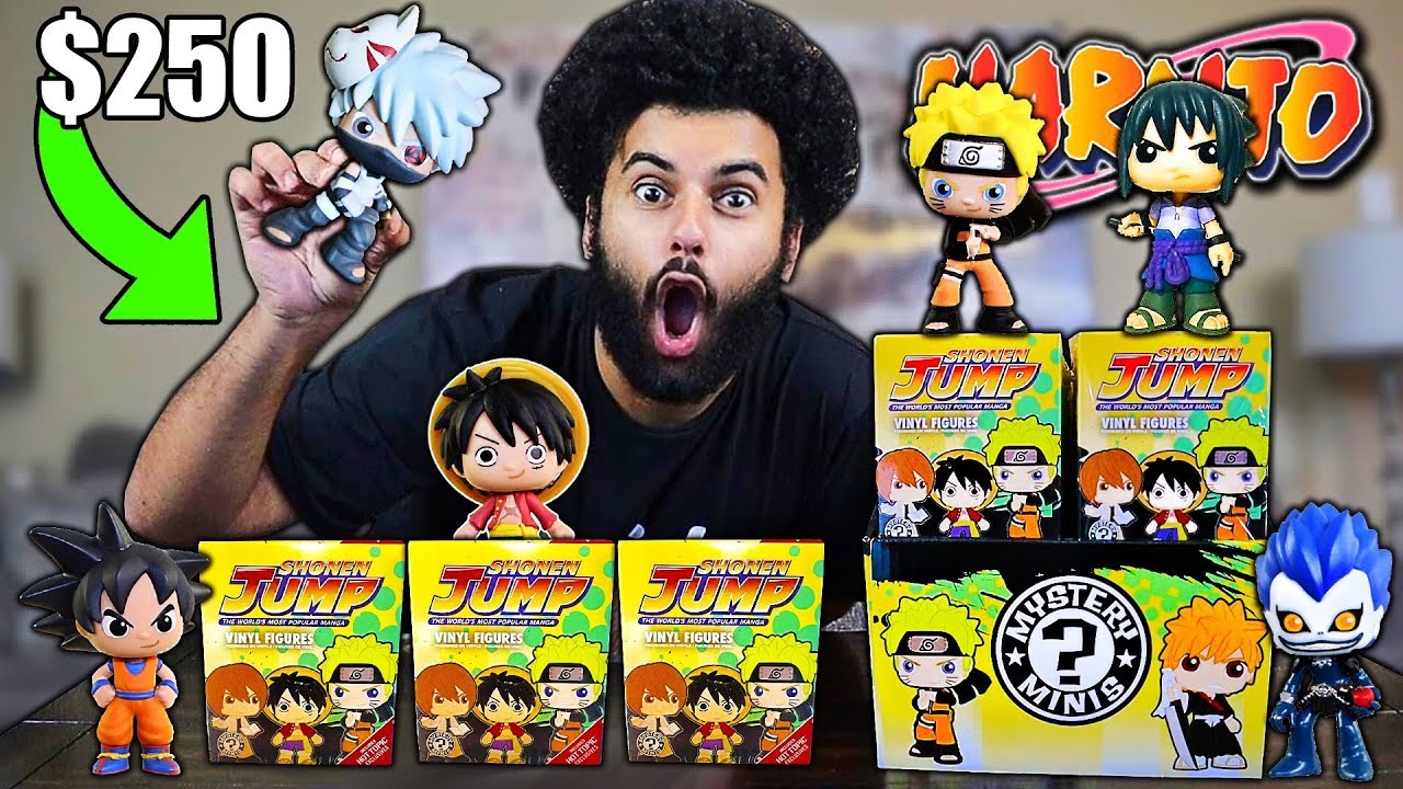 Opening An ENTIRE CASE Of The RAREST ANIME Mystery Box Figures EVER!! *RARE ANBU KAKASHI PULLED!!*
