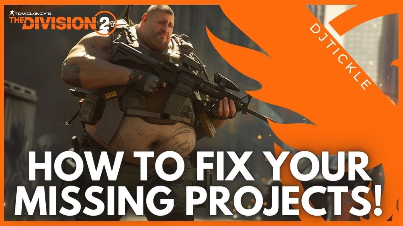 HOW TO FIX YOUR PROJECTS! WARNING DO NOT DELETE YOUR YEAR 5 MULES YET!  #thedivision2