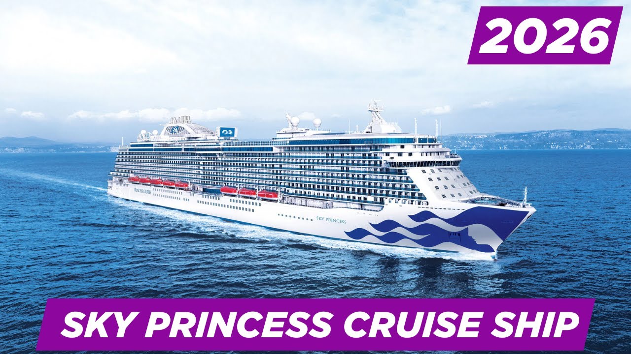 Sky Princess Cruise Ship Tour 2026 | Luxury Princess Cruises Experience