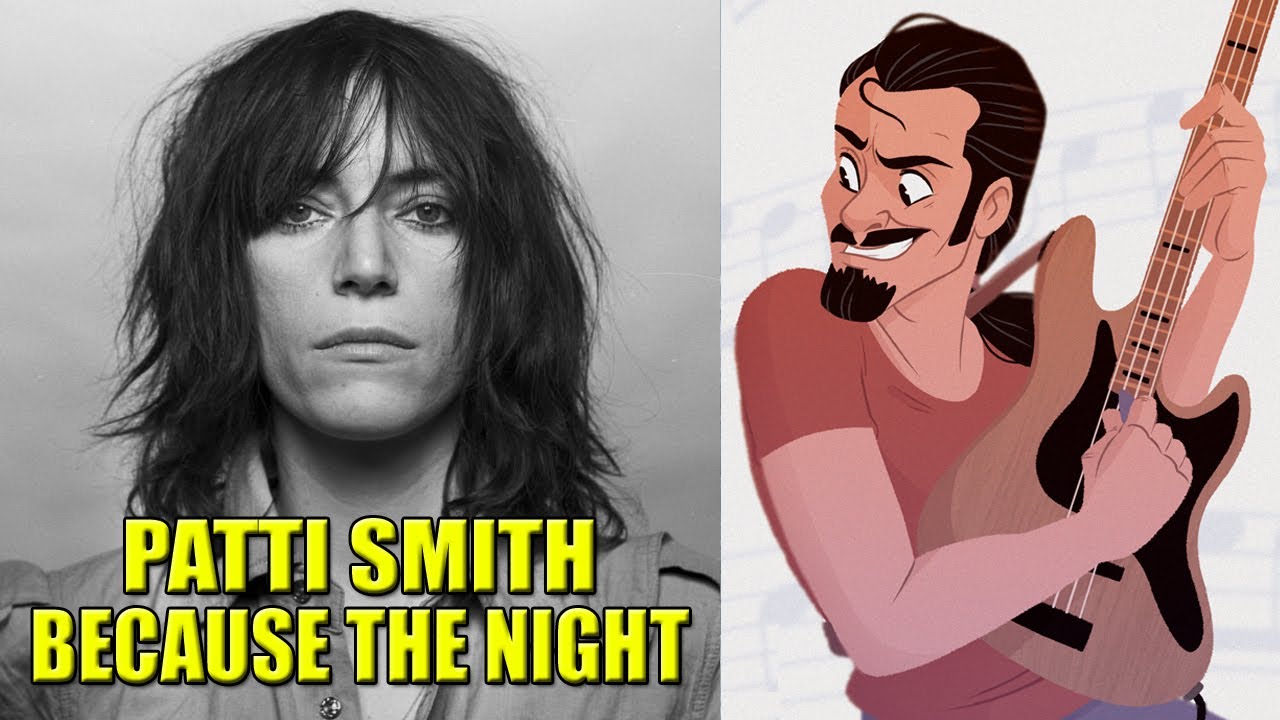 ▶️ Patti Smith - Because the night【FFking Bass Cover】
