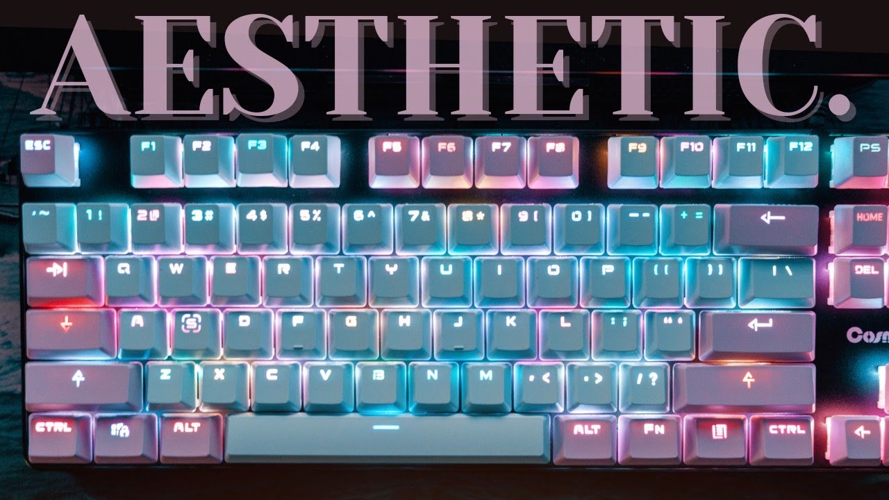 Cleaning & Customizing My Mechanical Keyboard In lofi + ASMR! [2021]