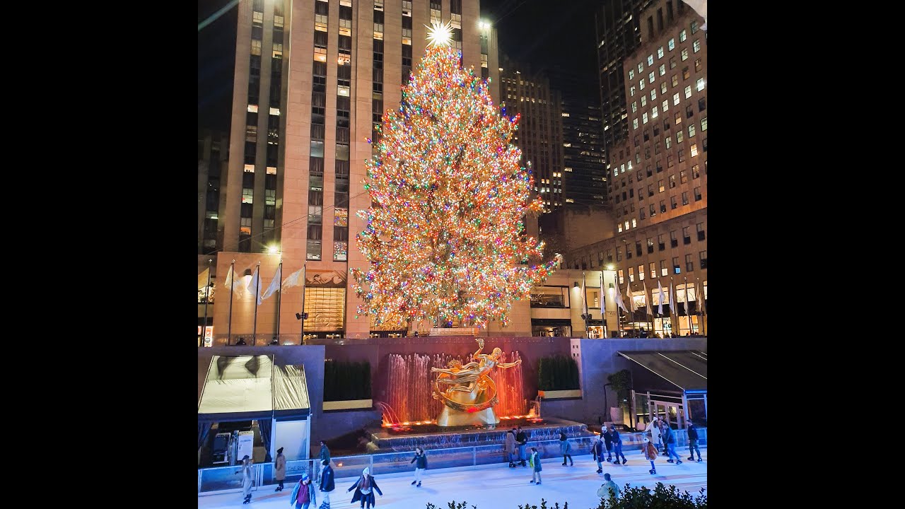 Top 100 Christmas Songs New York Dyker Heights Brooklyn Christmas Lights tour Times Square