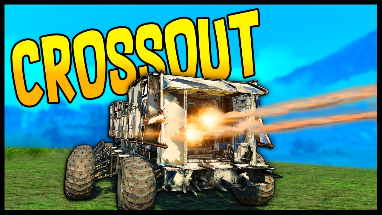 Crossout - INSANELY GOOD BUILD! Dual Cricket Launcher Build - Crossout Gameplay