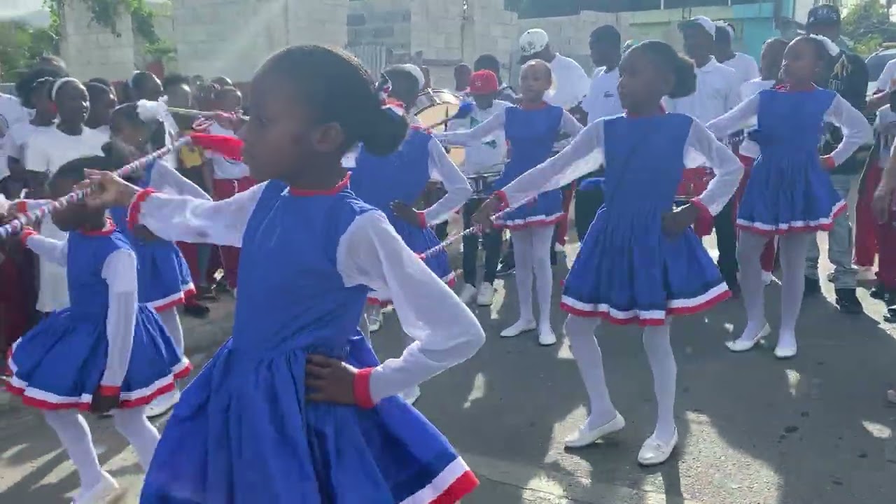 🥁 BATÓN BALLET EN VIVO: El ritmo que estremeció el 27 de Febrero 💥🇩🇴 #DesfilePatrio #TalentoRD