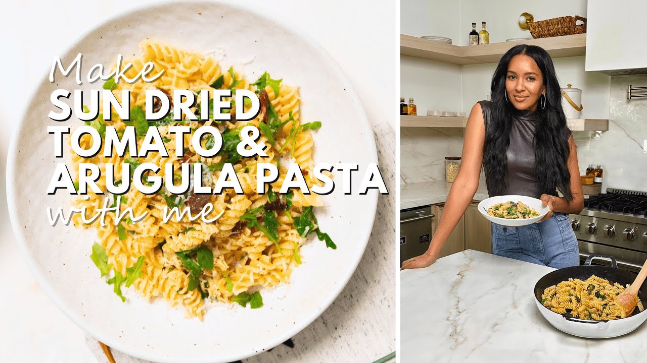 I Just Made...Sun-dried Tomato & Arugula Pasta