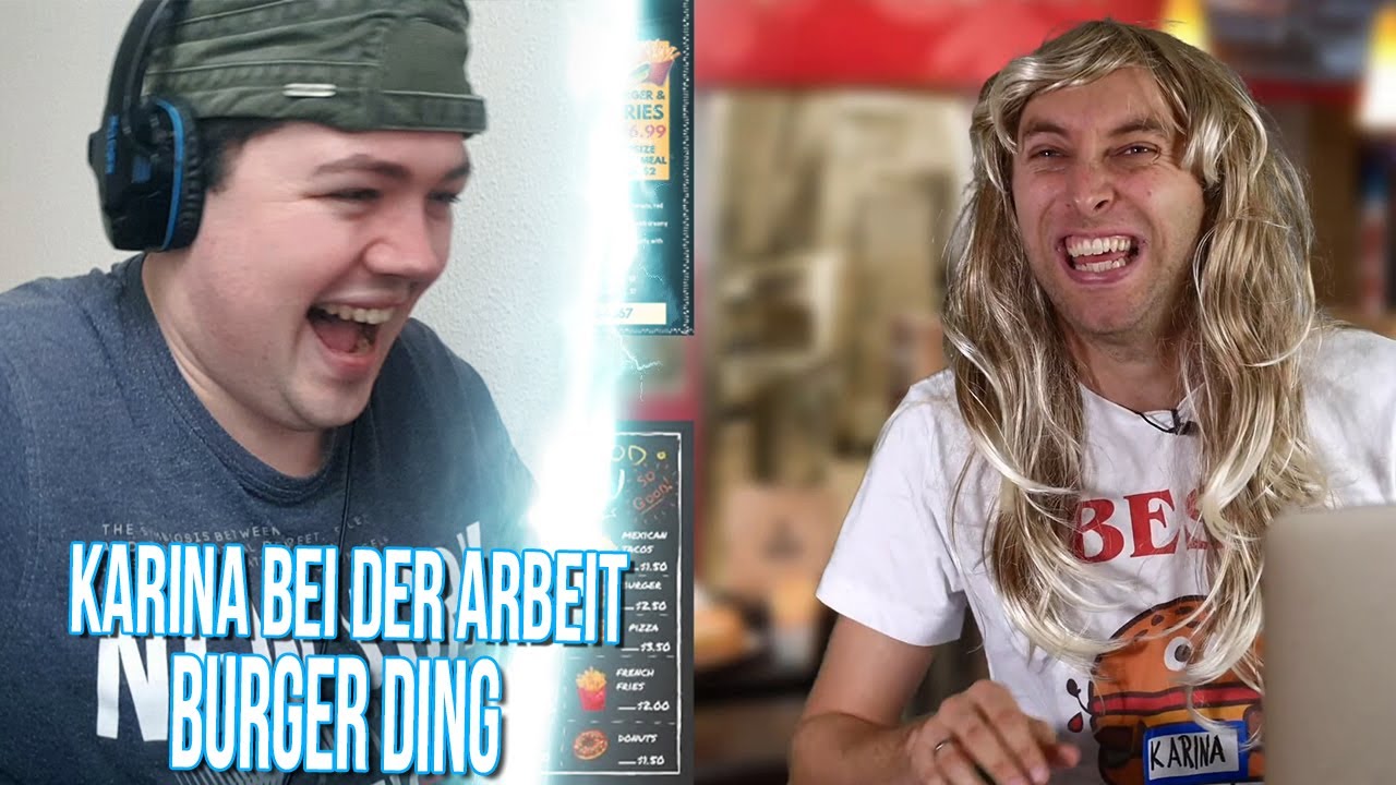 Karina bei der Arbeit - Burger Ding | REAKTION