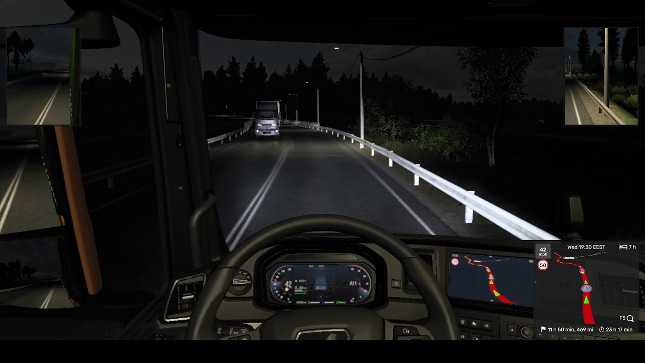 TRUCKING ALONG