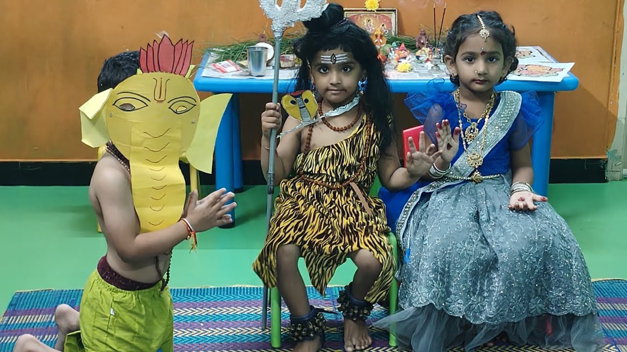 Ganesh chaturthi celebration 🥳🎉