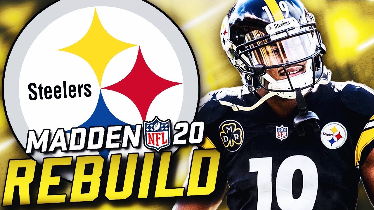 Rebuilding the Pittsburgh Steelers | Mason Rudolph Takes Over! Madden 20 Franchise