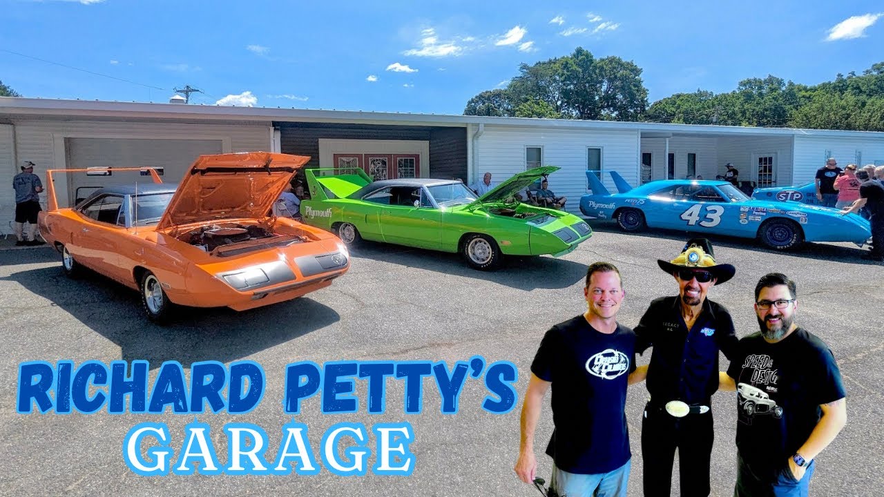 Visit Richard Petty with us!  See the museum, race shop and car show!