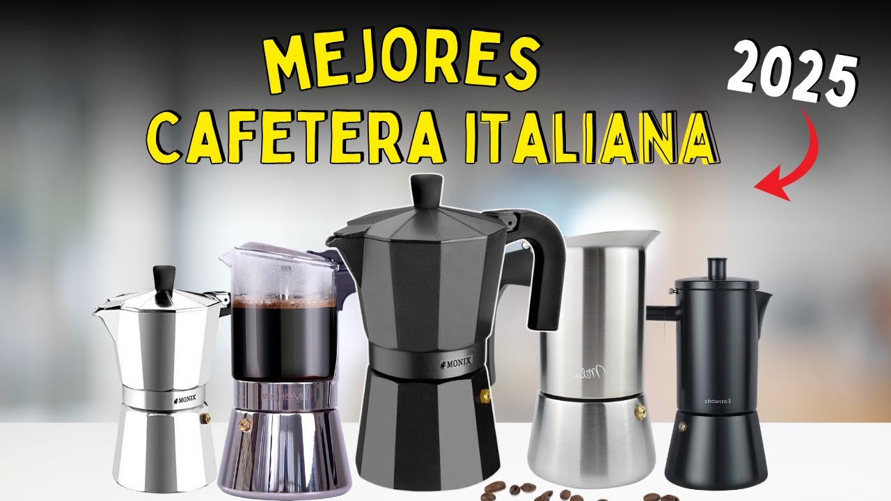 Las 10 Mejores Cafetera Italiana BUENAS y BARATAS en 2025!