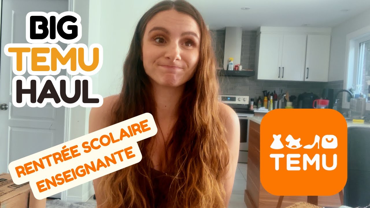 BIG TEMU HAUL 🛍️  | rentrée scolaire et nouvelle école 📦✏️