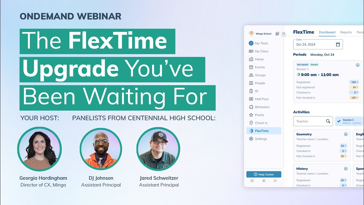 Minga&rsquo;s FlexTime Just Got a Major Upgrade! More powerful. More intuitive. More flexible.