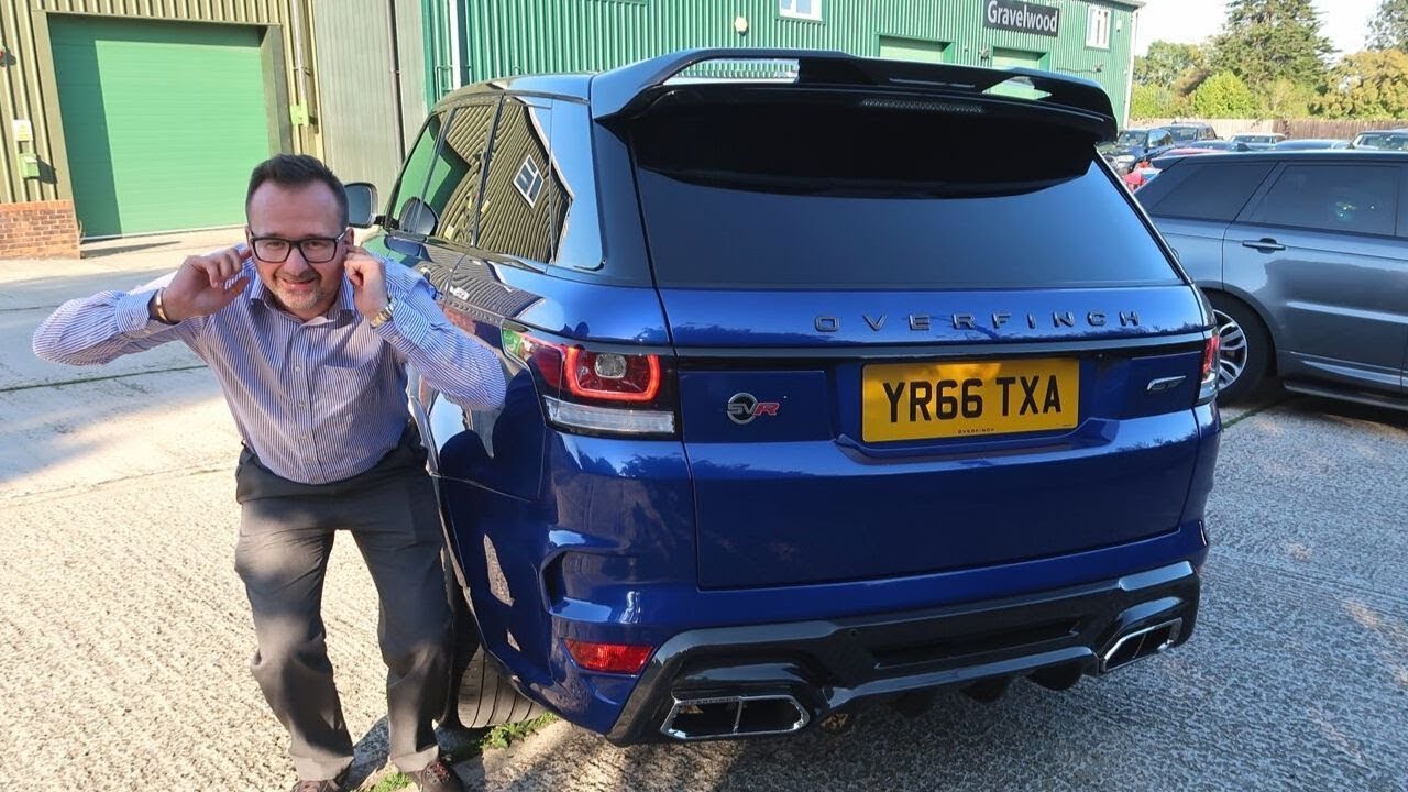 Tony Got A LOUD Range Rover SVR!