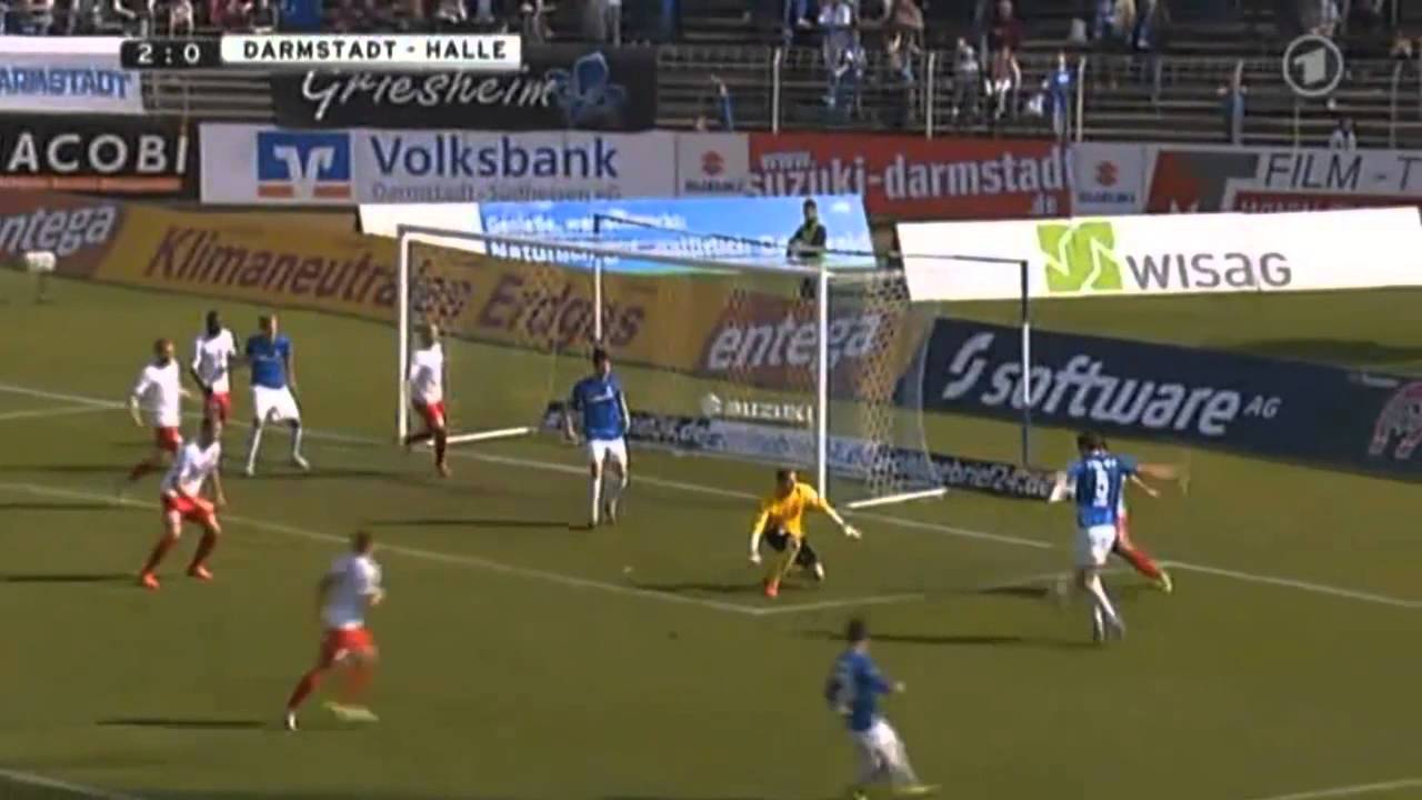 29.03.14 SV Darmstadt 98 - 4:1 - Hallescher FC (ARD Sportschau)