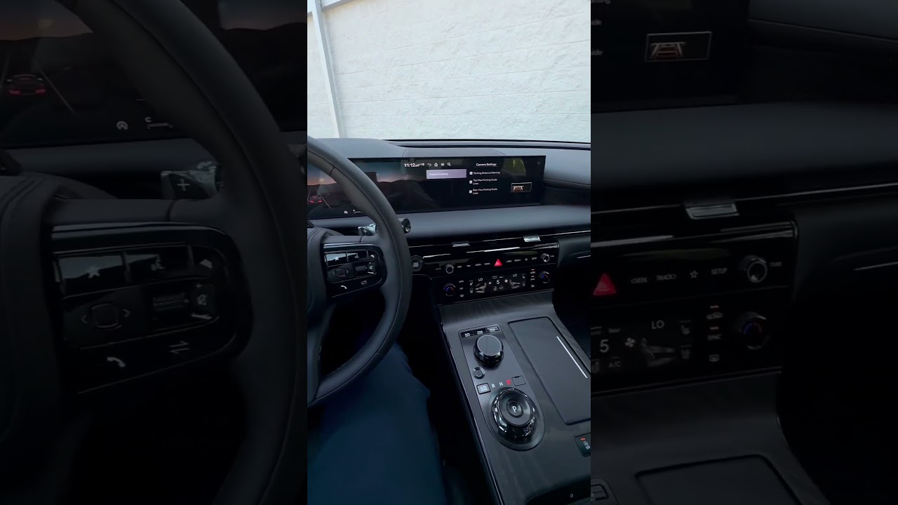 Genesis - 2026 Genesis G80 Black 3.5T Prestige interior. #genesisg80