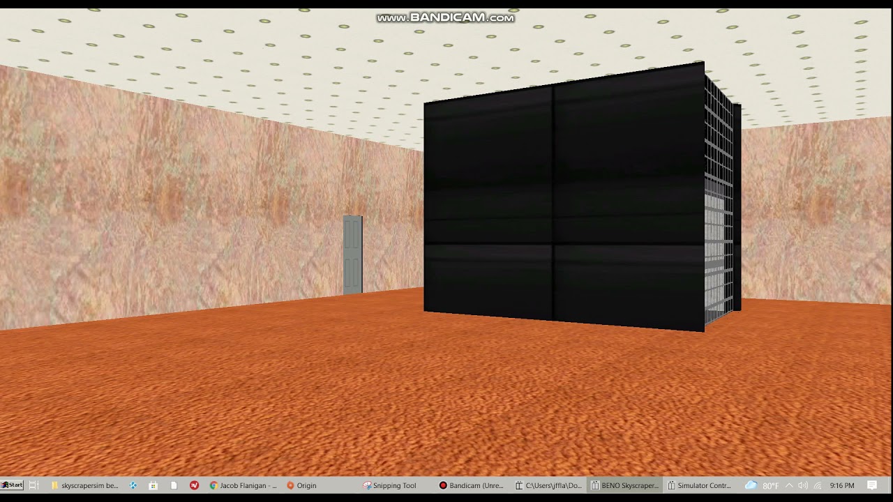 Otis, Kone, and Thyssen Elevators at Coalham Airport in Skyscrapersim