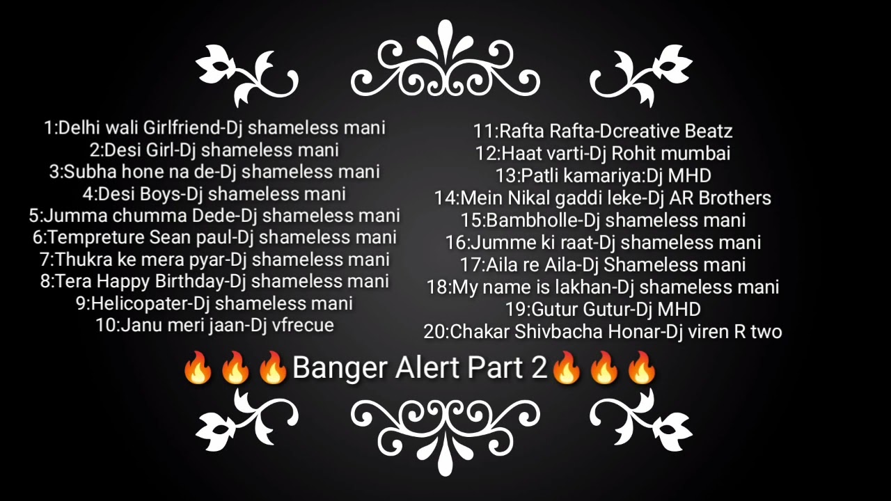 Banger Alert Part 2 ll Smashup Mahesh ll